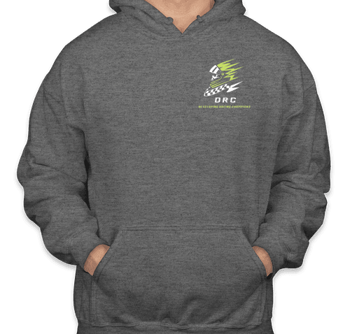 Official DRC Hoodie – Graphite Heather