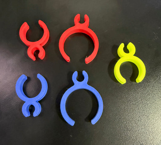 Fuel Line Clamps – 30/32mm + 20mm Combo Pack – Custom Colors | Secure, Durable, Easy to Install